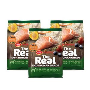 [하림펫푸드] 더리얼 크런치 연어 시니어 4.8kg