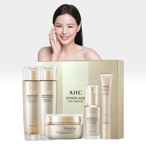 AHC 리뉴에이지 토탈 4종 기프트 세트+(증정)미니어처 세트+쇼핑백
