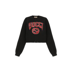 구찌   맨투맨 SS24 760366XJF0W1043 2583436 black