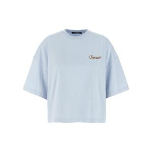 자크뮈스   반팔 티셔츠 FW25 25ETSW00216AJ000453GI 5876491 Light Blue