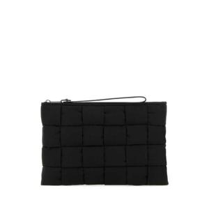 BOTTEGA VENETA Black nylon Cassette clutch 777273V2ZN2 8803