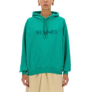 써네이   맨투맨 FW22 CRTWXJER009COT007005B 872428 GREEN