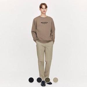 [백화점][지오다노] 남성 겨울 기모 테이퍼드핏 사방스판 히든밴딩 치노 팬츠 면바지 115928