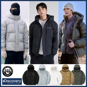 [백화점]디스커버리 24년 겨울 이월/할인 베른 고프코어 구스다운 숏패딩점퍼/자켓/세미오버핏/변우석패딩/후드탈부착 DMDJ6A046