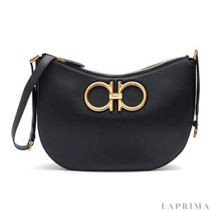 라프리마 [페라가모] 맥시 간치니 호보백 21-2886 NERO 759155