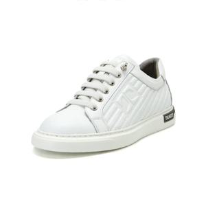 [탠디] 남성 소가죽 스니커즈 516543 C801 화이트 굽 3cm