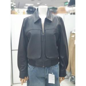 밀스튜디오 세이브존04 천연양가죽100% 칼라넥 라이더 재킷 점퍼 LPALJR101