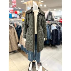 소고 세이브존01 니트 카라 퀼팅 구스 롱 패딩 TATTJ4FA180-1