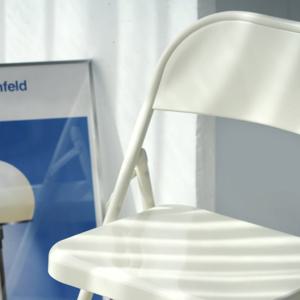 [하우스레시피] 듀코 접이식 의자 (크림)