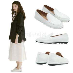 [베어파우(슈즈)]여성 BESSIE 천연양가죽 쿠션 로퍼 슬립온 (K2301084PA-W-EGR)