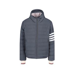 톰브라운 사선완장 패딩 메드 그레이 남성 MJD087X 07259 035