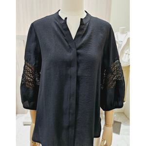 [아이잗바바]쉬폰소매레이스블라우스BP5E0BL581