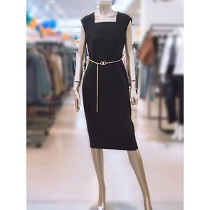 미니멈 세이브존03 스퀘어넥 민소매 원피스 MYBGWO3040