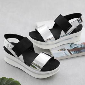 갓슈 제엠 밴딩 통굽 샌들