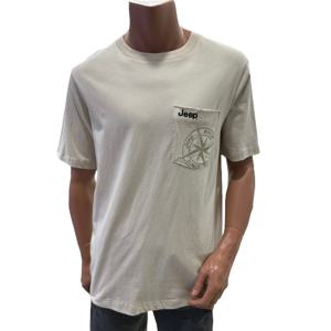 [지프]공용) 앞 포켓 반팔 티셔츠 JP2TSU106