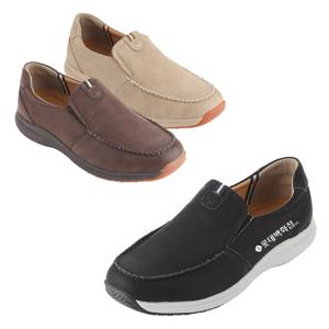 [엘칸토(남성화)]논슬립쿠션 LD79 누벅가죽 남성캐주얼슬립온LCMC96U439 블랙/브라운/베이지