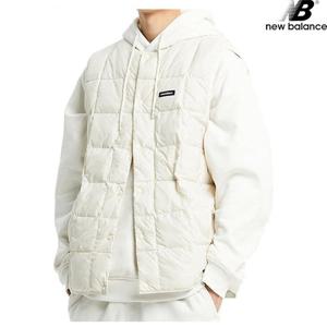 뉴발란스 NBNPD42953-IV 플라잉 사각퀼팅 구스 다운 패딩 조끼