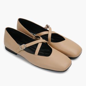 [베어파우(슈즈)]CARLY 엑스밴드메리제인플랫 K2909091QC 베이지