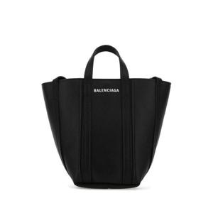 발렌시아가 여성 블랙 Everyday XS 레더 버킷백 67279115YUN 1090