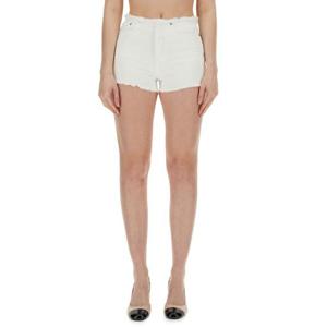 마이클 바이 마이클코어스 여성 화이트 데님 쇼츠 MS4905180V_117OPTICWHITE