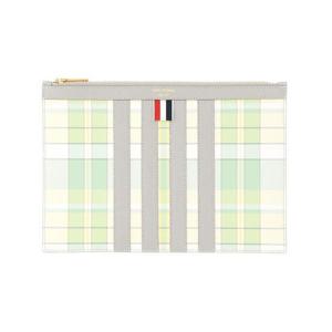 톰브라운 남성 그린 스몰 파우치 MAC114A_L0041340