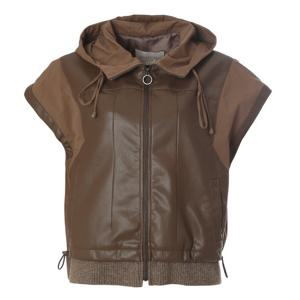 [안지크]레더배색셋업베스트 AI3VT5100