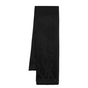 생로랑 머플러 스카프 719428 3Y210 1000 Black