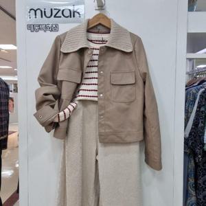 무자크 DP01 니트카라레더 Mo7wLj05