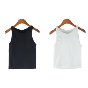 크롭 민소매티 SD-7096-