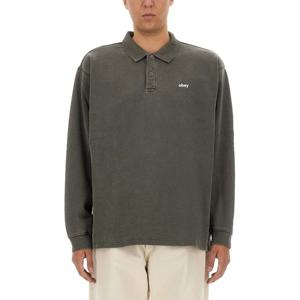 오베이 폴로 코튼 티셔츠 111620088 DIGITALBLACK