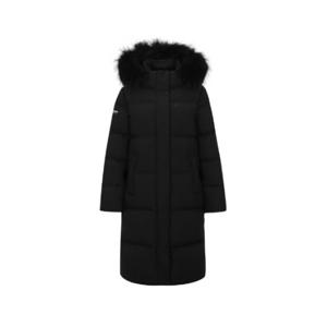 디스커버리패딩 AQS DWDJ7F036-BKS 여성 고쉬 구스다운 롱패딩