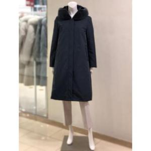 벨리시앙 세이브존01 밍크 트리 밍 후드 토끼털 안감 패딩(2color) HZ2413