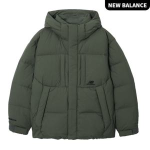 뉴발란스 UNI FLYING 구스다운 숏 패딩 NBNPD42103-49
