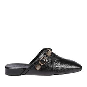 발렌시아가 스터드 장식 뮬 715556WAD4F1080