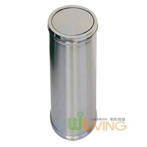 리빙 뱅뱅이 스텐휴지통(50리터) 회전식뚜껑