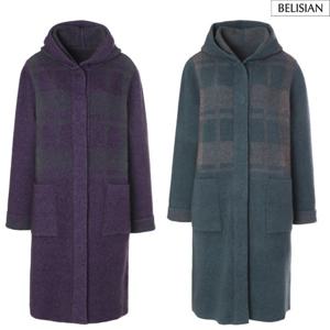 [벨리시앙]여성 리버시블 롱 니트 KT4403