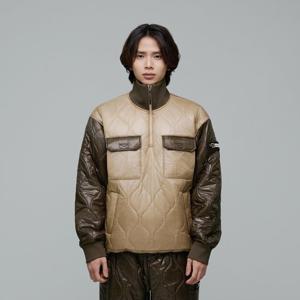 내셔널지오그래픽 N244MPD061 NRN 경량 퀼팅 아노락 TAN