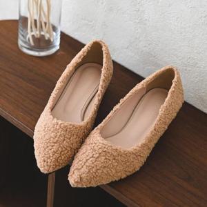 갓슈 보글마리지 3cm 로우힐 펌프스 빅사이즈