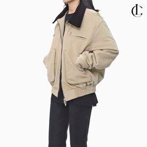 엘케이트 여자 코듀로이 자켓 루즈핏 투웨이 집업 누빔안감 아우터 LVC003