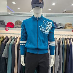 [디즈니골프]남성  방풍 니트  집업   스웨터 점퍼 (DO3MKG080)_