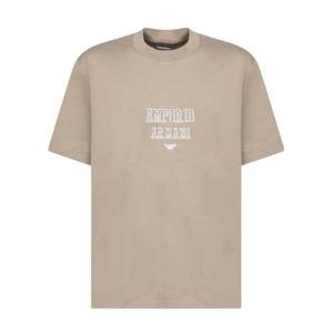 엠포리오 아르마니 반팔 티셔츠 6D1TQ9 1JWZZ 01P6 Beige