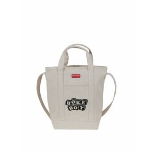 [KENZO] 라프리마 여성 토트 가방 프린트 코튼 FD55SA901F3503 화이트 /8