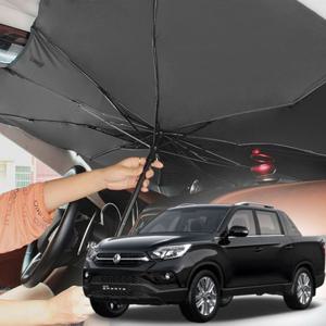 렉스턴 스포츠 차량햇빛가리개 앞유리커버 차박가리개