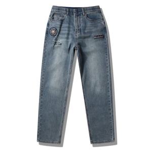 [지프]여성용 곰와펜 배기 데님팬츠 (JP4DPF743)