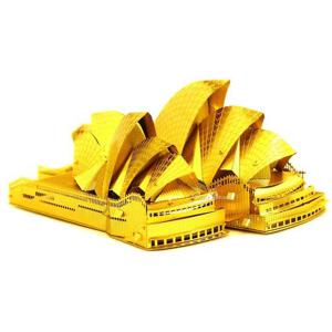 미니 메탈퍼즐 - 시드니 오페라하우스 (골드)