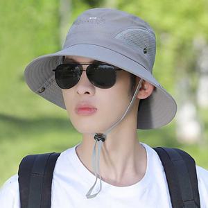 남성 사파리 모자 야외 활동 자외선 차단 벙거지 썬캡