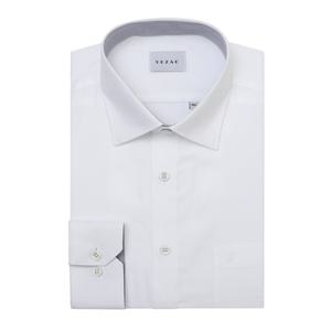 [예작(셔츠)]안감배색 기본핏 긴팔셔츠 YJEBR110-WH