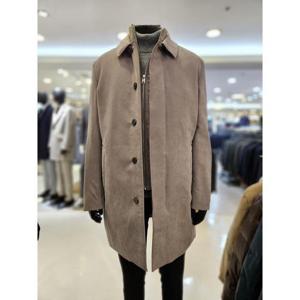 바쏘옴므 세이브존03 바쏘옴므 24F/W 다크베이지 패딩조끼 라이너 트렌치 맥코트 WSYAG3CC01ABGA