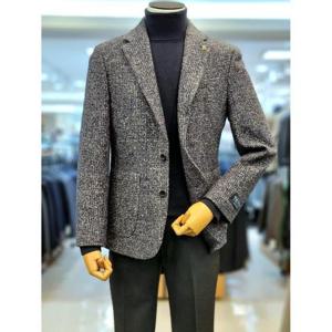 바쏘옴므 세이브존03 바쏘옴므 24FW 가을겨울 이태리수입원단 울 실크 패턴 자켓 WSAGY3JS12AA