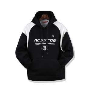 [리빌모아]남자 인기 네오프렌 후드티 맨투맨 RB-TSA-Q005-블랙